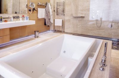 Spa-Inspired Bathroom Features